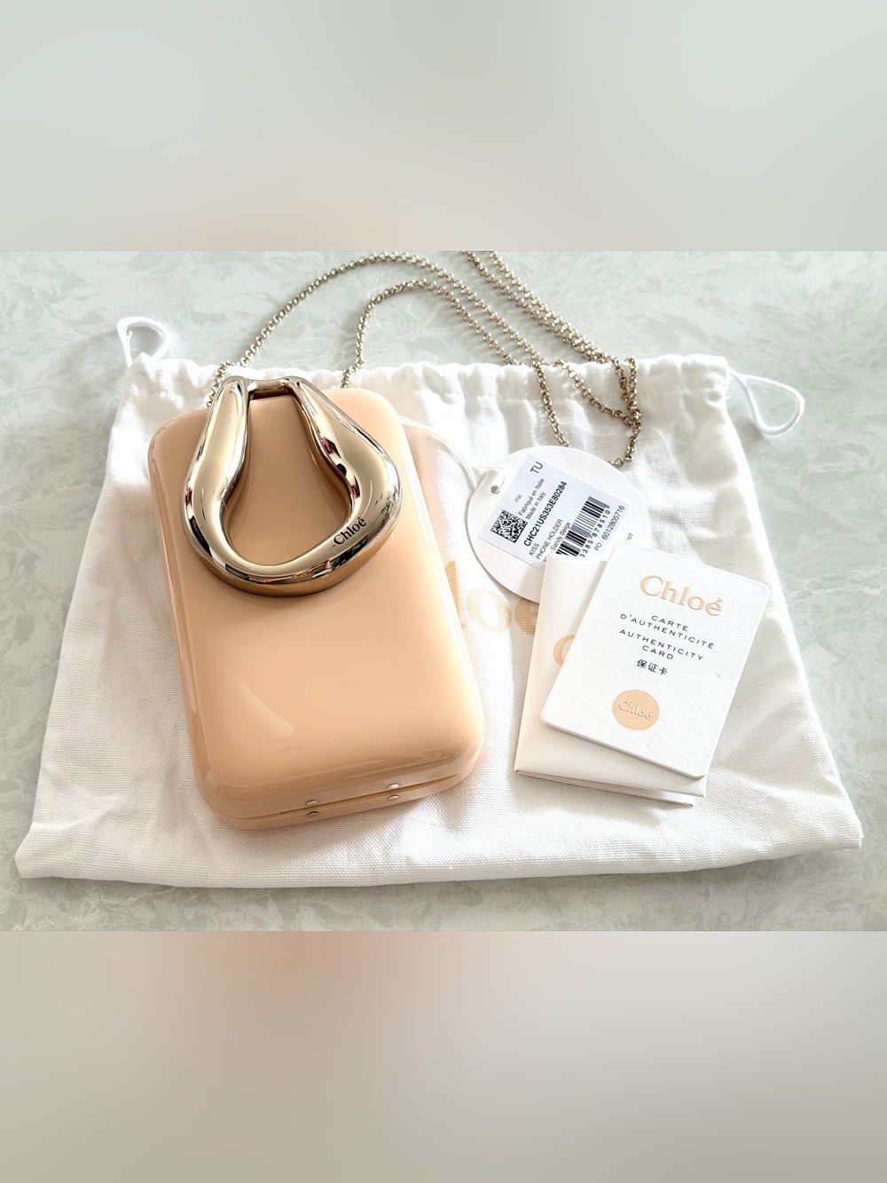 Rare Chloé Kiss Minaudière Bag - Picture 12 of 12